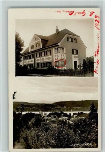 Starnberg Ferienhaus oder Wohnhaus 1929 AK