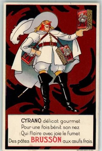 Cyrano delicat gourmet Des pates Brusson aux eufs frais AK