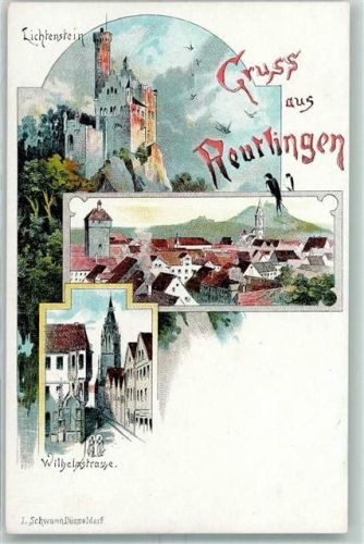 Reutlingen Lichtenstein Wilhelmstraße