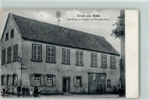 Böhl-Iggelheim Gasthaus Zur Krone von Hermann Hery