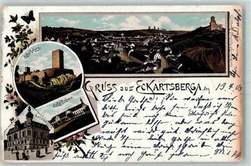 Eckartsberga 1905 Eckartsburg Eckartshaus Ratskeller