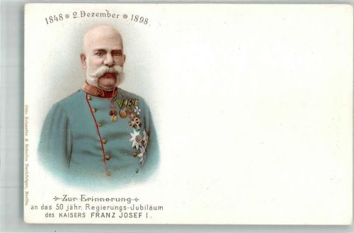 1898 Erinnerung 50 jähr. Regierungsjubiläum