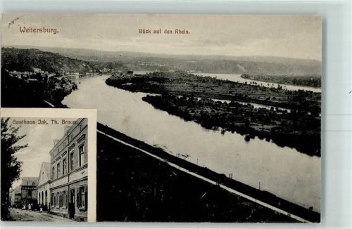 Weitersburg 1916 Gasthaus Jak. Th. Braun