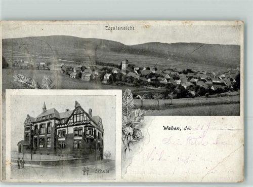 65232 W6204 Wehen , Taunus Gebrauchsspuren Schule