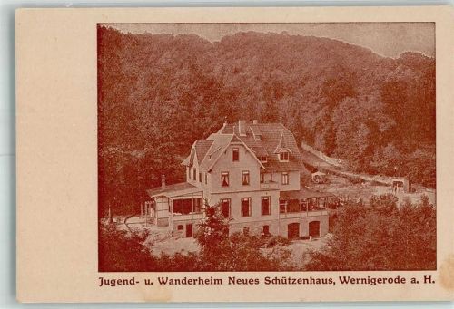37345 O5601 Werningerode - Jugend- u. Wanderheim Neues Schützenhaus
