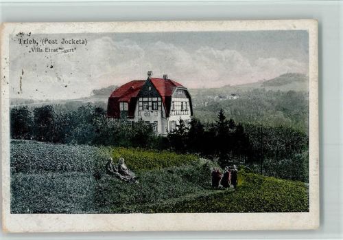 Jocketa Villa Ernst Egert AK Flecken