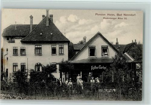Bad Nenndorf 1919 Pension Hoier, Rodenberger Allee 52 AK