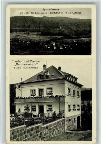 Breitenbrunn Gasthof "Barthmannsruh" AK