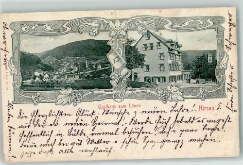 Hirsau 1903 Gasthaus Zum Löwen