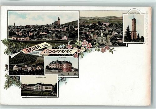 Schneeberg Keilbergthurm Gleesberg Seminar Gymnasium