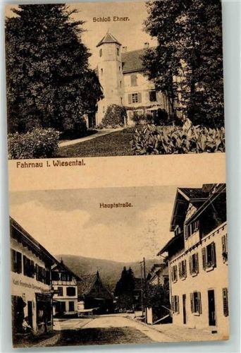 Fahrnau Schloß Ehner Hauptstraße