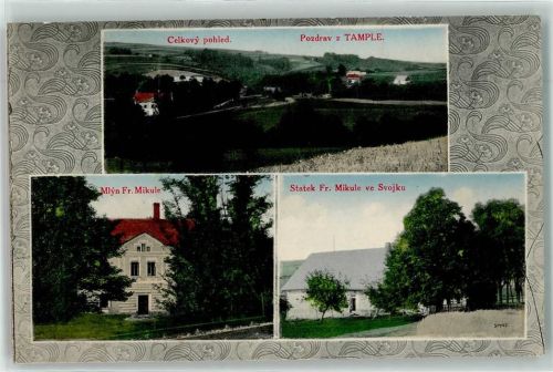 Trutnov Mlyn Fr. Mikule Statek Fr. Mikule ve Svojku Celkovy Pohled Tample