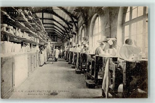 Sevres C.M. Manufacture Ateliers des Tour