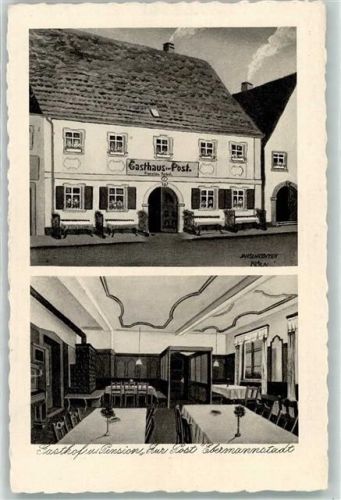 Ebermannstadt Gasthaus zur Post Speisesaal