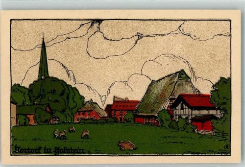 Nortorf Kühe Kirche