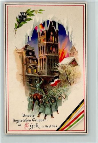 1916 M.S.i.B. 59 - WK I unsere siegreichen Truppen in Lyck