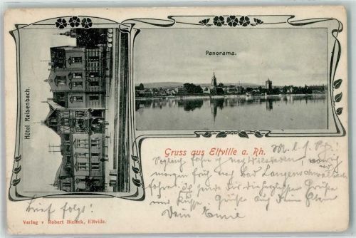 Eltville 1901 Hotel Reisenbach
