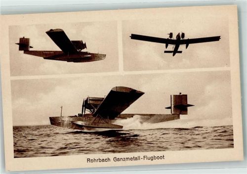 Rohrbach Ganzmetall Flugboot RO II AK
