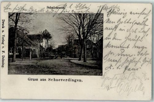 Schneverdingen 1904 Schulstraße