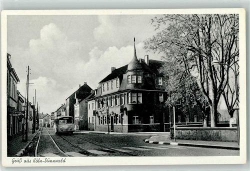 Köln Dünnwald 907 Gasthaus Jägerhof Berlinerstraße Omnibus