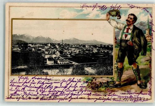 Traunstein 1910 Tracht