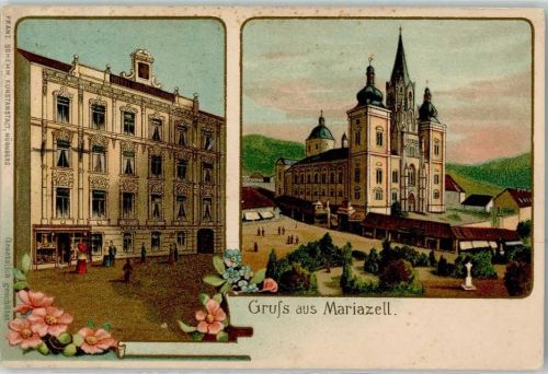 Mariazell 1911 Basilika