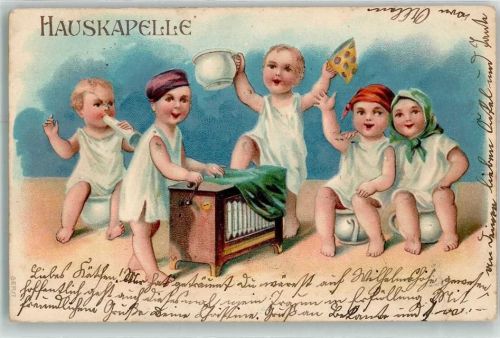 1906 Hauskapelle Baby Nachttopf