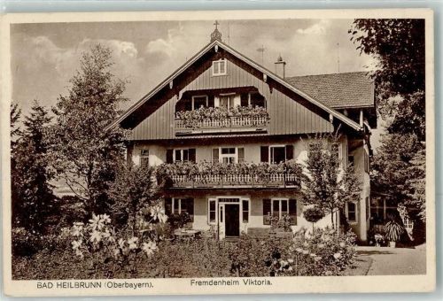 Bad Heilbrunn Fremdenheim Viktoria