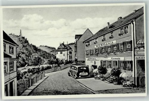 Traben-Trarbach Gasthaus Germania Oldtimer