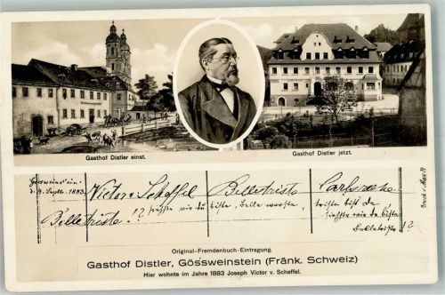 Gößweinstein Gasthaus Distler