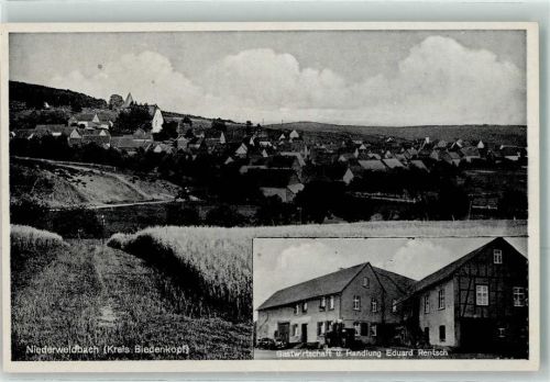 Niederweidbach Gasthaus Rentsch Feldweg