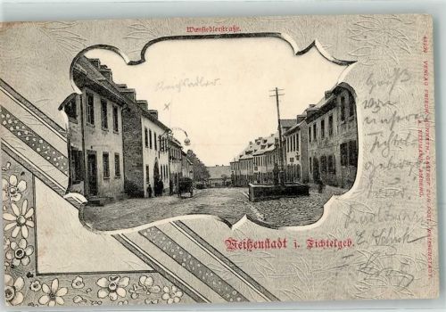 Weißenstadt 1904 Wunsiedlerstraße