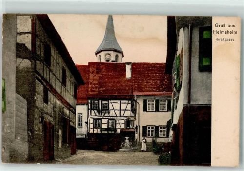 Heimsheim Kirchgasse Fachwerkhaus
