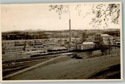 Peißenberg Kohlenbergwerk Hauptschachtanlage