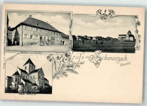 Schwarzach Gasthaus Zum Schwan Frühere Abteikirche