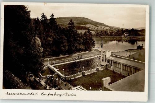 Laufenburg Posthilfstelle Schwimmbad Gartenstrandbad Laufenburg Foto AK