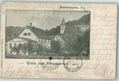 Buttenhausen Gasthaus Zum Schweizerhof