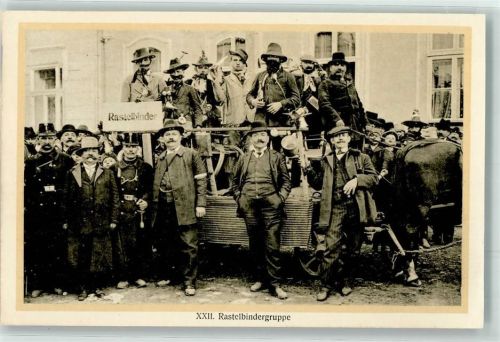 Bela Crkva 1912 Karneval Rastelbindergruppe