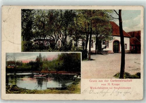 Winkelshütten 1908 Gasthaus H. Kruse