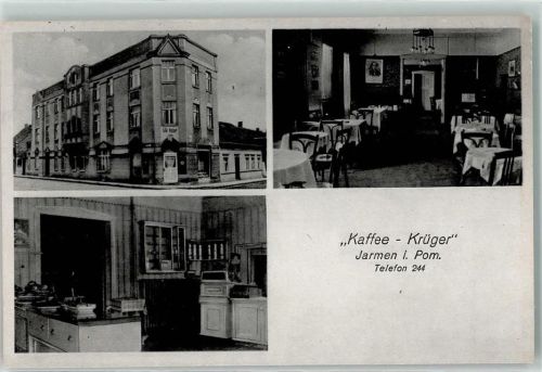Jarmen Cafe Krüger Gastraum Küche