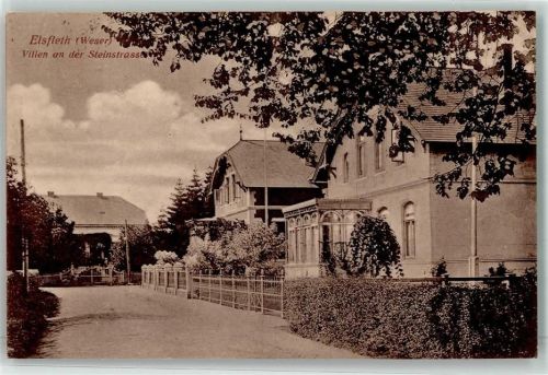 Elsfleth 1921 Steinstraße Villen