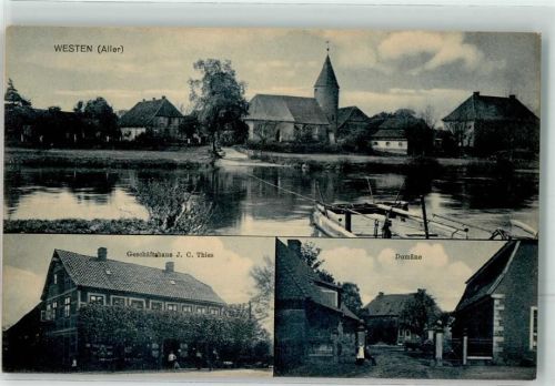 Westen Fähre Domäne Gasthaus Thies