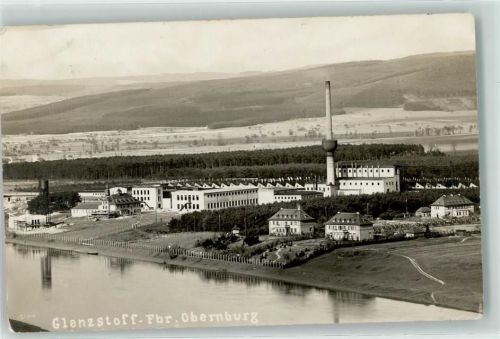 Obernburg Glanzstoff Fabrik Schornstein