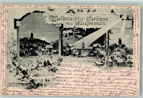 Falkenstein 1901 sign. Joost R. Weihnachten