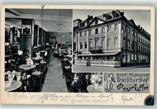 Koblenz Hotel-Gasthaus Tier'scher Hof Gastraum Engel Gitarre