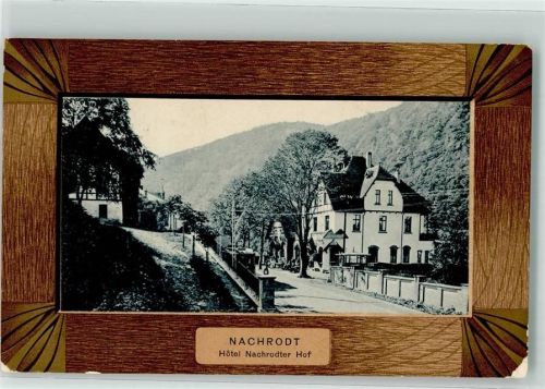 Nachrodt 1908 Hotel Nachrodter Hof