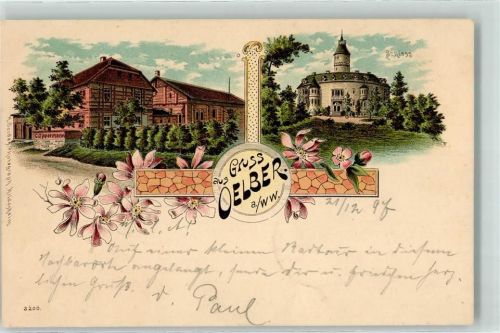 Oelber am weißen Wege 1897 Schloss