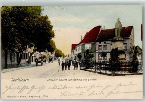 Gardelegen 1918 Stedaler Straße Denkmal