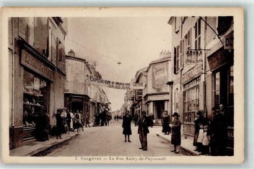 Surgeres la Rue Audry de Puyravault