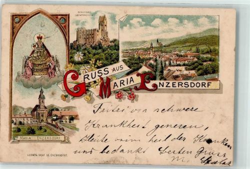 Maria Enzersdorf 1900 Schloss Liechtenstein